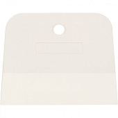 Шпатель резиновый белый 100 мм Шпатель резиновый белый 100 мм