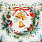  Скатерть (саржа) 150х220 Этель Сhristmas bells 7319001 