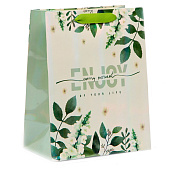 Пакет ламинированный «Наслаждайся моментом», MS 18 х 23 х 10 см, 7569785 Пакет ламинированный «Наслаждайся моментом», MS 18 х 23 х 10 см, 7569785