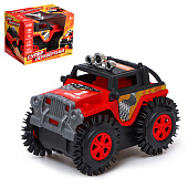 Джип-перевёртыш Автоград Внедорожник, цвет красный, 7652107 Джип-перевёртыш Автоград Внедорожник, цвет красный, 7652107