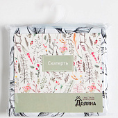  Скатерть (рогожка) 146х180 Доляна Plant leaves 9322527 