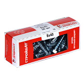  Болт сантехнический DIN 571  8х 40 (белый цинк 30 шт) 