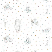 Обои 1.06х10м Romarta арт.106-102-40 Зайчики/звезды /Moda Interio Обои 1.06х10м Romarta арт.106-102-40 Зайчики/звезды /Moda Interio