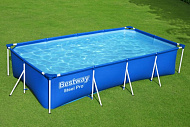  Bestway Бассейн каркасный Steel Pro 400х211х81см, 5700л, ф-насос  арт.56424 