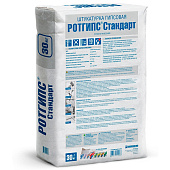 Штукатурка гипсовая РОТГИПС стандарт (30кг) /Гипсополимер Штукатурка гипсовая РОТГИПС стандарт (30кг) /Гипсополимер