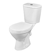 Унитаз-компакт Pro горизонтальный выпуск с арматурой и сиденьем Santeri Унитаз-компакт Pro горизонтальный выпуск с арматурой и сиденьем Santeri