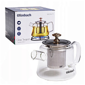 Заварник со съемным ситечком 480мл 100617S Заварник со съемным ситечком 480мл 100617S