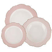 Набор тарелок 6 шт "Pink" фарфор, 52028 Набор тарелок 6 шт "Pink" фарфор, 52028