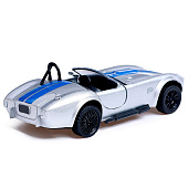 Машина металлическая Автоград "Ретро", 1:32, инерция, открываются двери, серый, 10292558 Машина металлическая Автоград "Ретро", 1:32, инерция, открываются двери, серый, 10292558