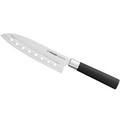  Нож Сантоку с отверстиями, 17,5 см,722912 NADOBA, серия KEIKO 