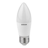 Лампа LED 10Вт Е27, свеча, 6500К холодный OSRAM 