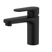 Смеситель для раковины Ника черный матовый AQ1810MB Aquatek Смеситель для раковины Ника черный матовый AQ1810MB Aquatek