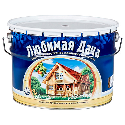  "Любимая дача" -текстурное покрытие 9 л палисандр 