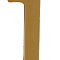  Номер дверной "1" (золото) металлический АЛЛЮР 