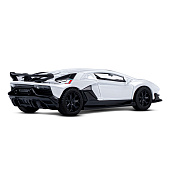 Машина металлическая ТМ Автопанорама 1:43 Lamborghini Aventador SVJ цвет: белый, JB1251558