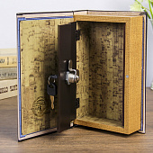 Сейф-книга дерево Морское приключение кожзам 21х13х5 см 3622222 Сейф-книга дерево Морское приключение кожзам 21х13х5 см 3622222