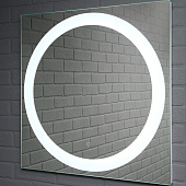  Зеркало с LED подсветкой Джакарта 700х700 GL7082Z Домино 