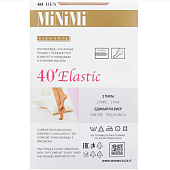  Гольфы женские MINIMI Elastic 40 Lycra Caramello 2 пары, размер 0 