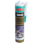 Аквариумный силикон черный Akfix 280 мл Аквариумный силикон черный Akfix 280 мл