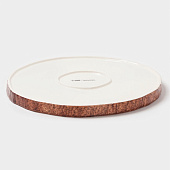 Тарелка Magistro Wood, d=25.3 см, 10663048 Тарелка Magistro Wood, d=25.3 см, 10663048