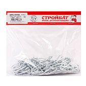  Цепь оцинк. DIN 763 длинное звено 3мм 3м/уп. 