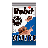 Средство от улиток и слизней RUBIT 75 г Средство от улиток и слизней RUBIT 75 г