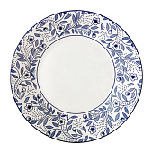 Тарелка обеденная 23 см Floral pattern YX2402-9FP