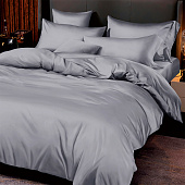  Пододеяльник сатин Mariya DeLuxe 180х215 МДЛ-С-200 серый 