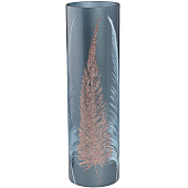  Ваза "Золотые листья на черном" d-12 см, 40 см 10911492 