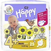 Подгузники Bella Happy Макси плюс (9-20кг) 12шт Подгузники Bella Happy Макси плюс (9-20кг) 12шт