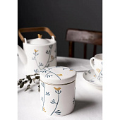 Сахарница BILLIBARRI Pretty Bloom, фарфор, 250мл Сахарница BILLIBARRI Pretty Bloom, фарфор, 250мл