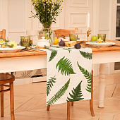  Дорожка (рогожка) 45х130 Папоротник 16157 