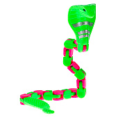  Игрушка Змея, микс 4 цвета, 23см, 666W-47 
