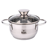 Кастрюля 1,2 л Rashel Мини индукция R-480м Кастрюля 1,2 л Rashel Мини индукция R-480м