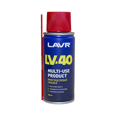  LAVR Смазка многоцелевая LV-40 (100 мл) 