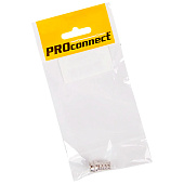 Разъем антенный на кабель, штекер F, для кабеля RG-6 PROCONNECT Разъем антенный на кабель, штекер F, для кабеля RG-6 PROCONNECT