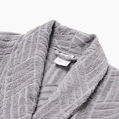 Халат махровый мужской LoveLife Муссон цв. серый, р. M 10364555 Халат махровый мужской LoveLife Муссон цв. серый, р. M 10364555