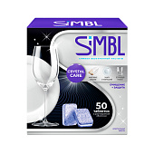  Таблетки для посудомоечных машин Simbl Кристальная забота 50шт 