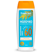  Молочко для безопасного загара KRASSA TROPIC SUN ПАНТЕНОЛ SPF-60  100мл 