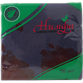 Салфетки бумажные Нимфа 1слой 23х23 Синие 50 штук (ф70) Салфетки бумажные Нимфа 1слой 23х23 Синие 50 штук (ф70)