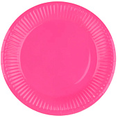  Набор бумажных тарелок 20 шт. "Partypink" (230 мм) 