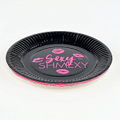  Набор бумажной посуды "Девчонка", на 6 персон, 6 стаканов, 6 тарелок, трубочки   10797811 