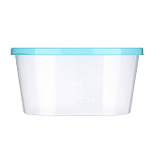 Контейнер для СВЧ 1,5л пластик, квадратный 861-009 Контейнер для СВЧ 1,5л пластик, квадратный 861-009