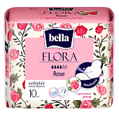  Гигиенические прокладки Bella FLORA Rose 10 шт. Арт.BE-012-RW10-096 