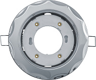Светильник точечный встраиваемый GX53 NGX-R9 круг хром 93060 (d116х38/монтажн d90) /Navigator
