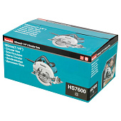  Пила циркулярная Makita HS7600, 1200Вт, d 185х30мм, глубина 64мм 