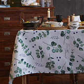 Скатерть (рогожка) "Доляна" Eucalyptus 180х144 см 4682756 Скатерть (рогожка) "Доляна" Eucalyptus 180х144 см 4682756
