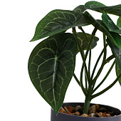 Искусственный цветок в горшке Алоказия галант 7,5х15 см 10084569 Искусственный цветок в горшке Алоказия галант 7,5х15 см 10084569