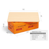 Экструзионный пенополистирол ПЕНОПЛЭКС СТЕНА 1185х585х50мм Т-15 (0,693м2) Экструзионный пенополистирол ПЕНОПЛЭКС СТЕНА 1185х585х50мм Т-15 (0,693м2)