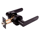 Ручка-защелка RZ 7-05 межкомнатная, серия NOVA BL (черная) MARLOK